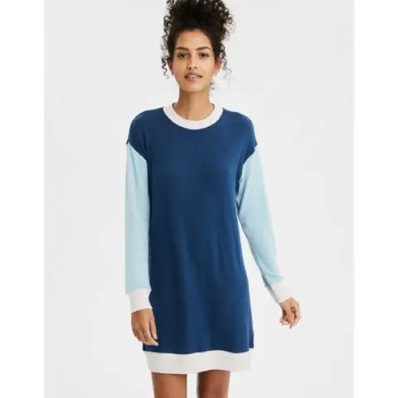 American Eagle Long Sleeve Sweater Dress - Picture 1 of 4